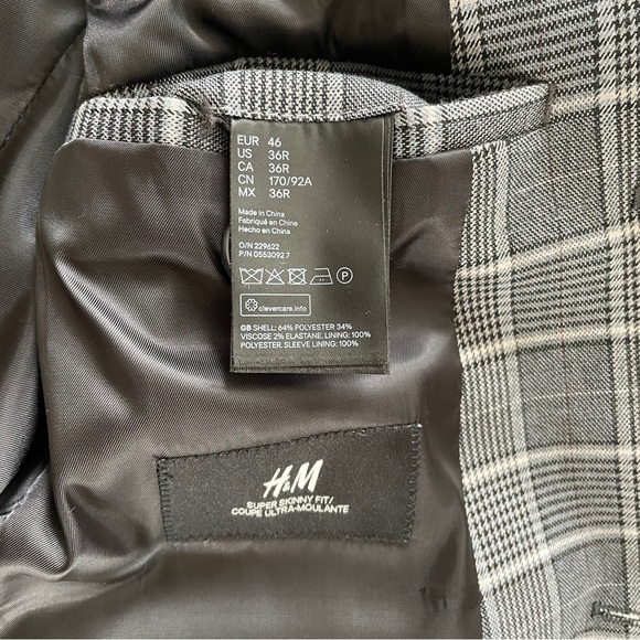 H&M Checkered Blazer - Picture 5 of 5